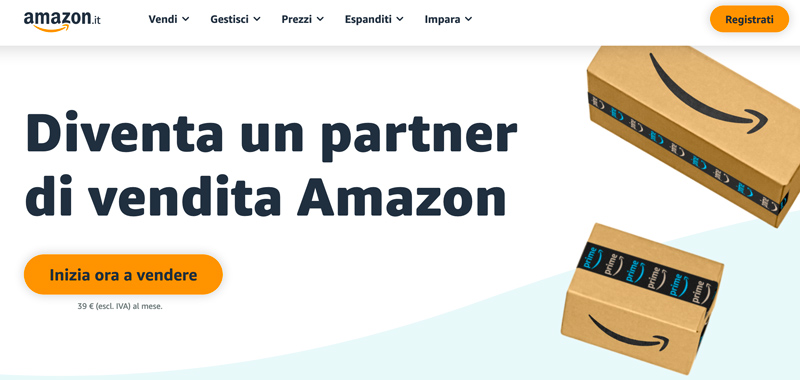 Amazon diventa partner