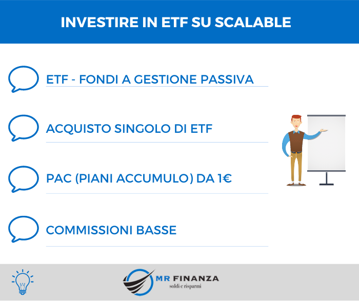 Investire in ETF su Scalable Capital: riepilogo