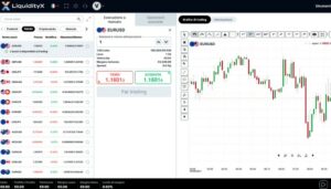 LiquidityX: piattaforma Web